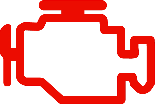 Red Engine Warning Light